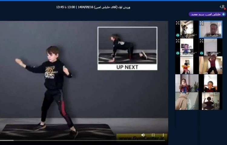 برگزاری کلاس آنلاین 7