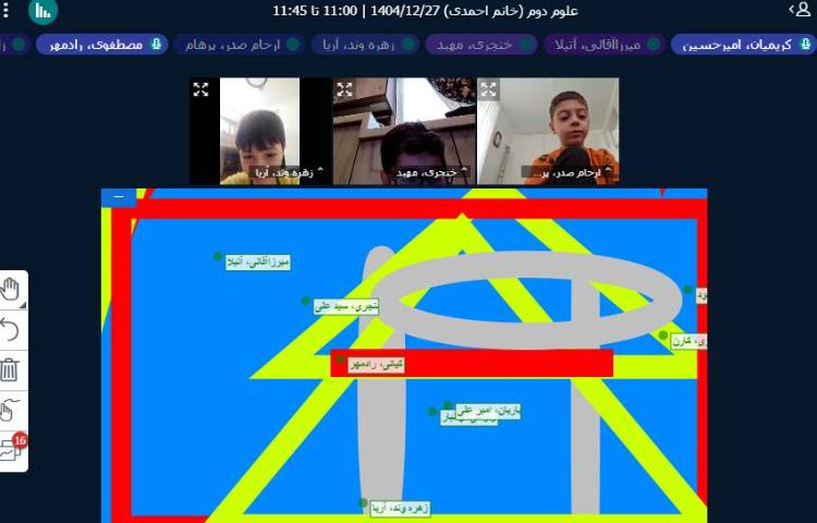 برگزاری کلاس آنلاین 7