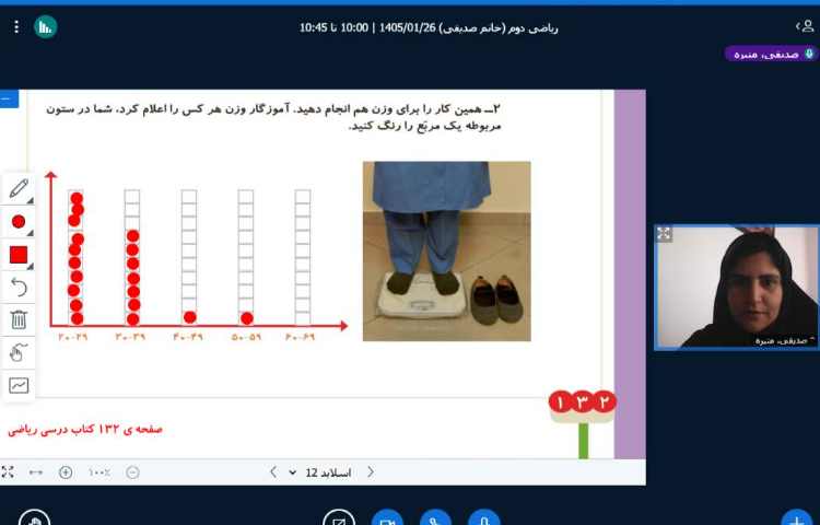 برگزاری کلاس آنلاین 7