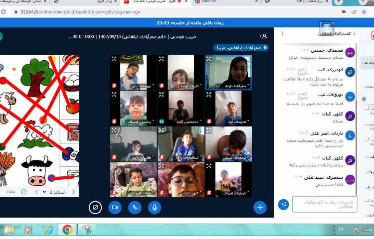 برگزاری کلاس آنلاین 9