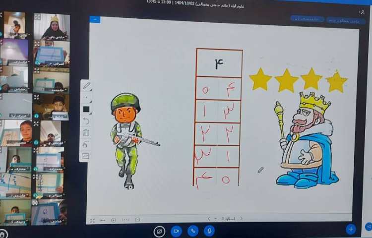 برگزاری کلاس آنلاین 9