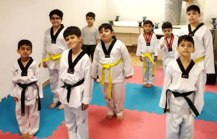 برگزاری کلاس تکواندو در دبستان علوی نوین 1