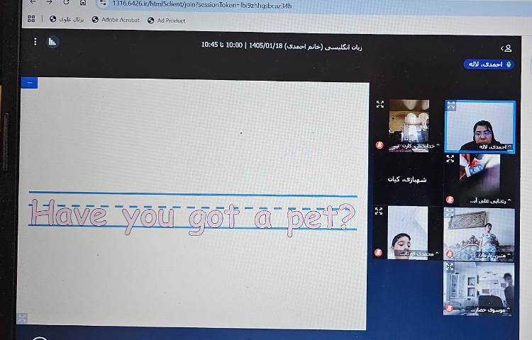 برگزاری کلاس زبان انگلیسی 12