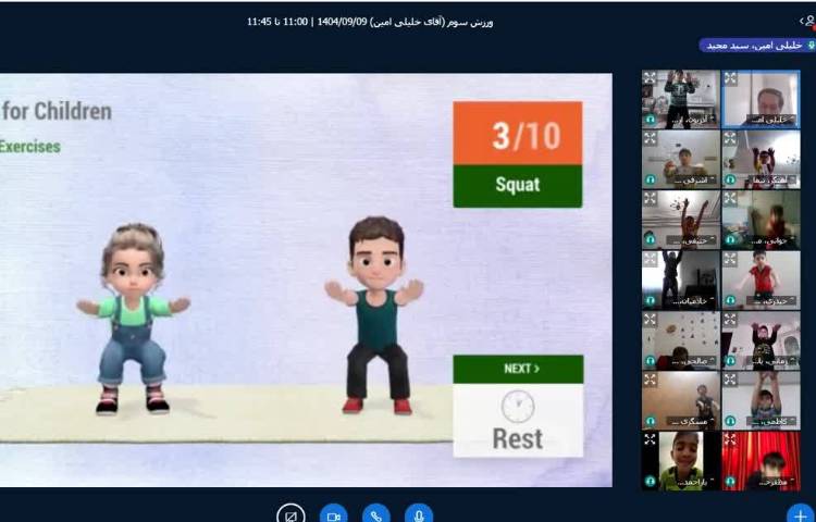 برگزاری کلاس مجازی 25