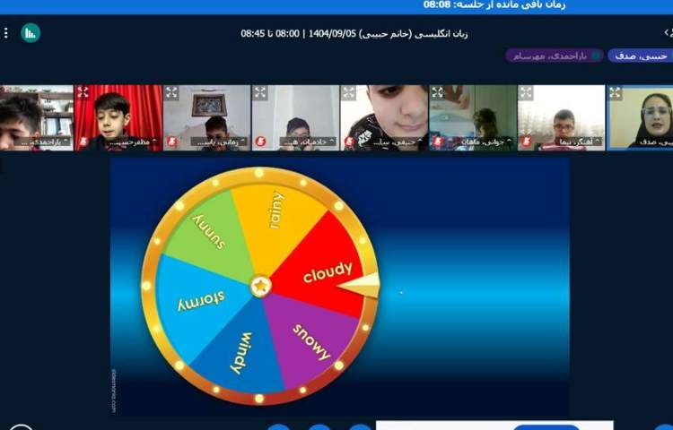 برگزاری کلاس مجازی 9