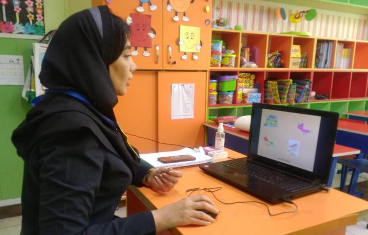 :برگزاری کلاس های آنلاین با مشارکت پسرهای توانمند علوی 8