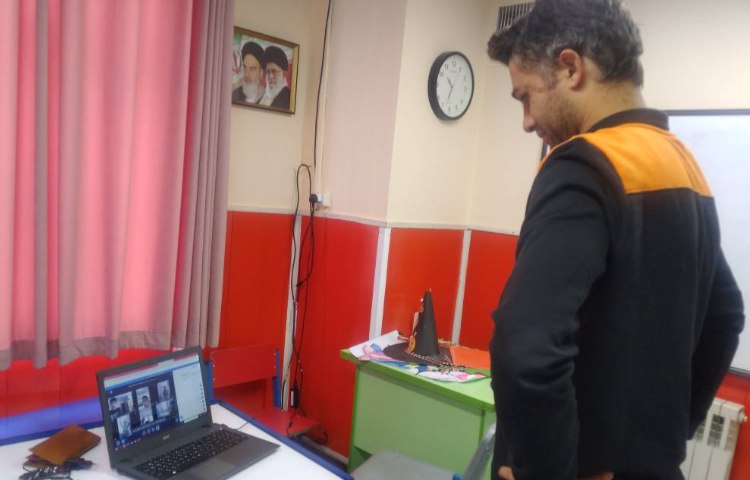 :برگزاری کلاس های آنلاین با مشارکت پسرهای توانمند علوی 9