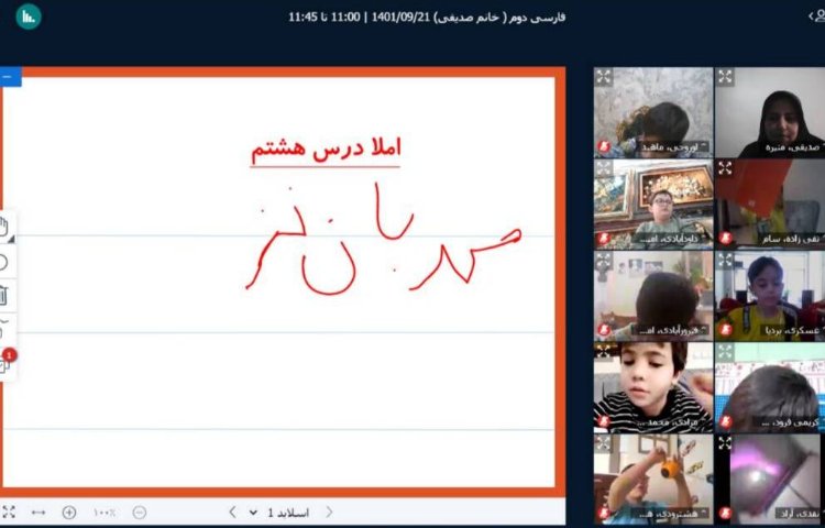 :برگزاری کلاس های آنلاین با مشارکت پسرهای پرانرژی و خلاق 1