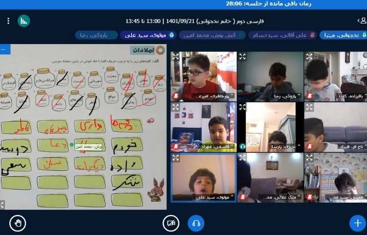 :برگزاری کلاس های آنلاین با مشارکت پسرهای پرانرژی و خلاق 7