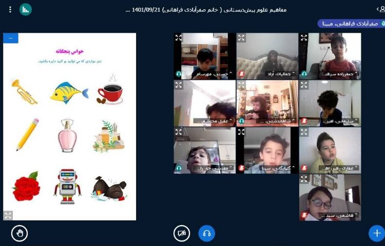:برگزاری کلاس های آنلاین با مشارکت پسرهای پرانرژی و خلاق 8