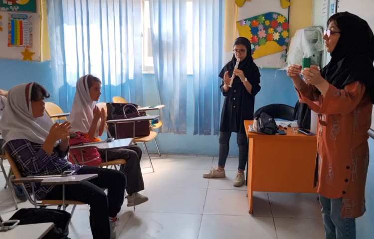 برگزاری کلاس های ریتم و گیم در آموزشگاه دخترانه پرتوعلوی 1