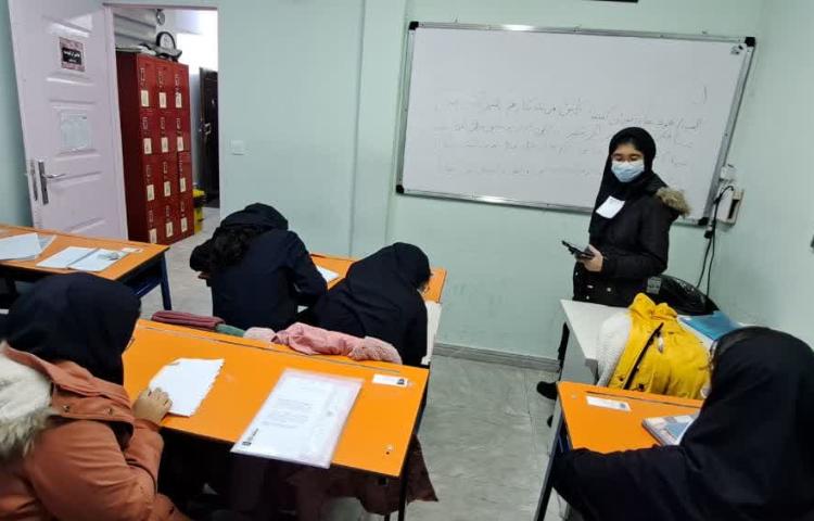 برگزاری کلاس های شب امتحان در مدرسه 2