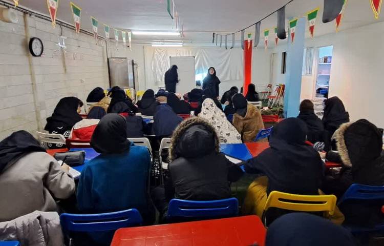 برگزاری کلاس های شب امتحان در مدرسه 5