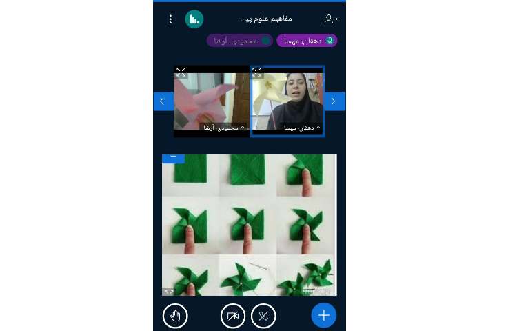 برگزاری کلاس های مجازی در چهارمین هفته پایگاه تابستانی 1