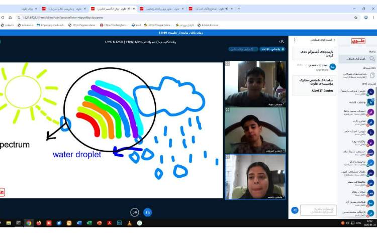 برگزاری کلاس های مجازی 3