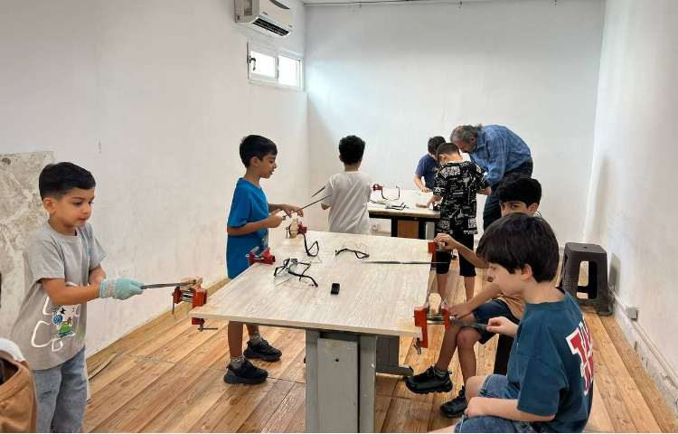 برگزاری کلاس پرنده چوبی - دوم شایان در دبستان علوی نوین 1