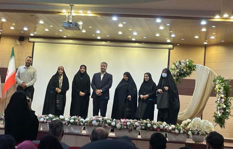 برگزیده مدیر نمونه در مدیریت بحران دوران جنگ تحمیلی 6