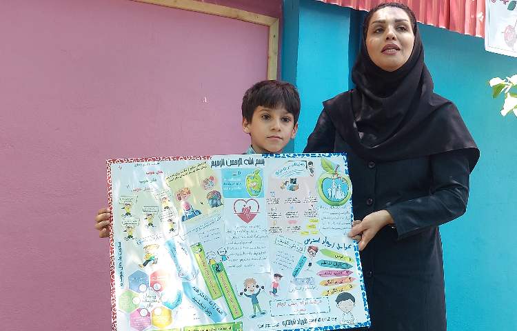 :برگزیده ی مسابقات روزنامه دیواری هفته سلامت 2