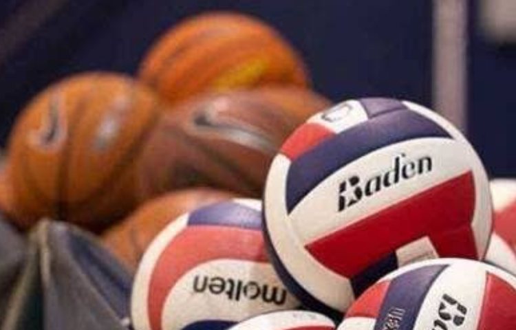 برگزیدگان مسابقات انتخابی ورزشی والیبال و بسکتبال استانی