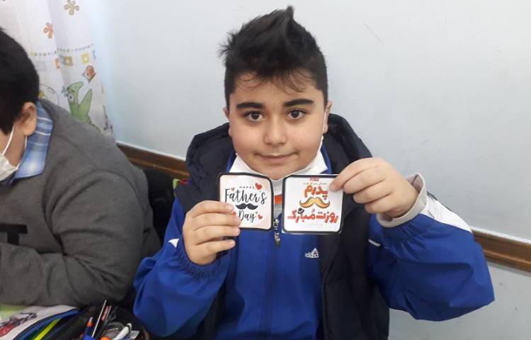 بزرگداشت روز پدر دانش آموزان دبستان علوی 18