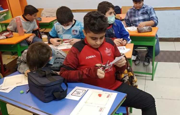 بزرگداشت روز پدر دانش آموزان دبستان علوی 36