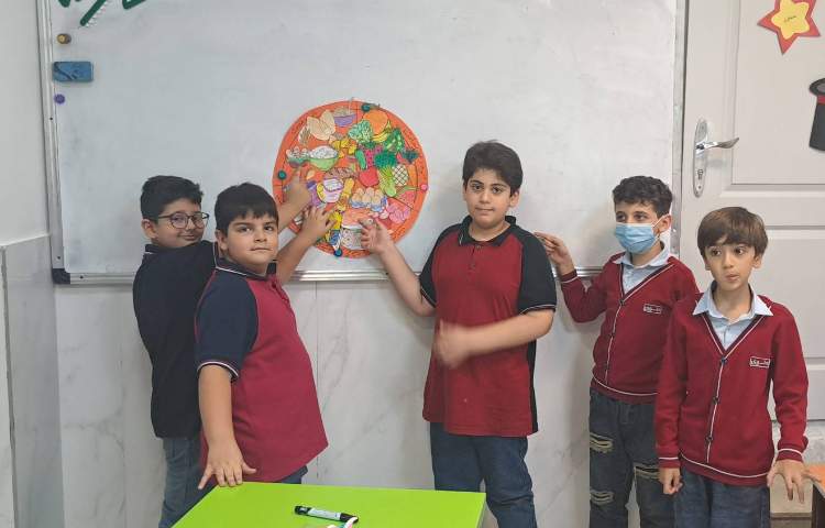 بشقاب سلامت ساعت علوم 1