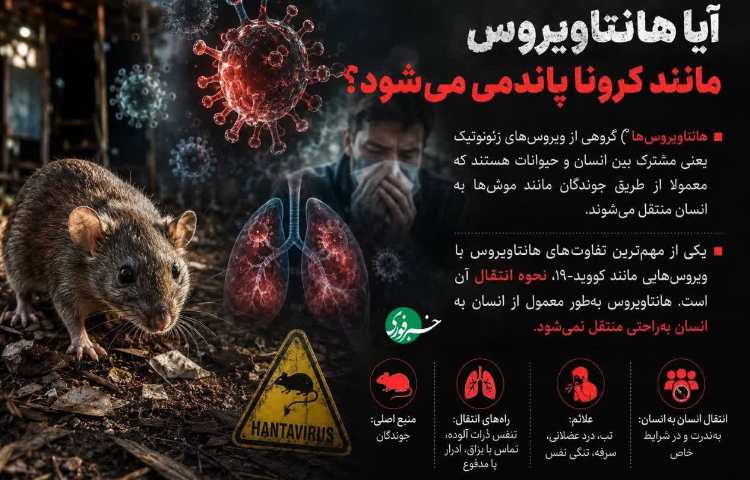 بهداشت آیا هانتا ویروس پاندمی میشود؟