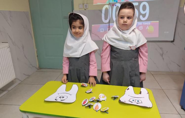 بهداشت دندان و یادگیری کلمات مربوطه در کلاس علوم به زبان انگلیسی 3