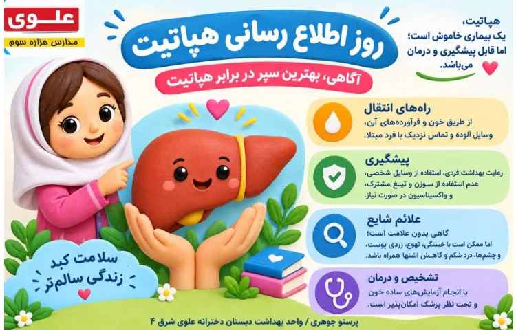 بهداشت ، روز اطلاع‌رسانی هپاتیت 1