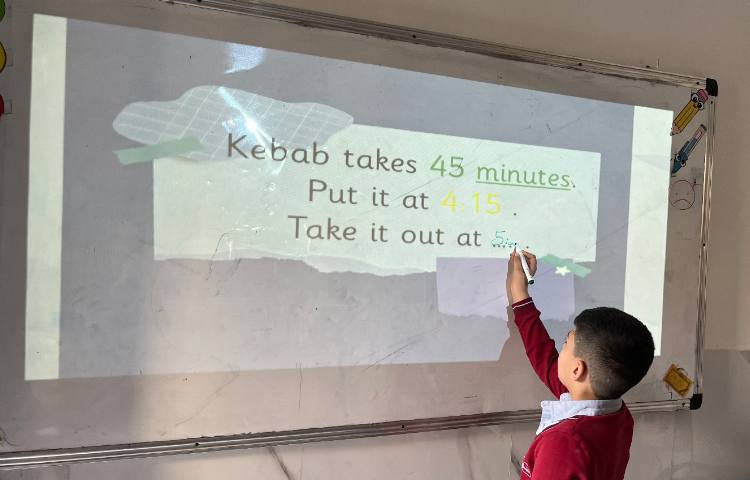 به دست آوردن زمان پخت غذاها-زنگ Math 1