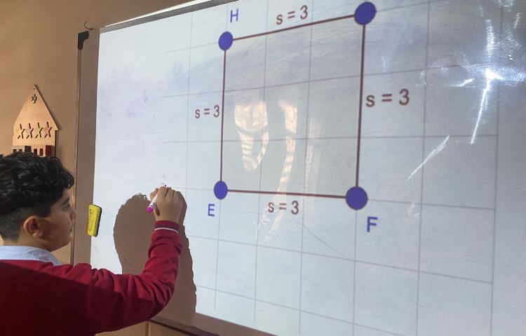 به دست آوردن مساحت و محیط اشکال هندسی-زنگ Math 6