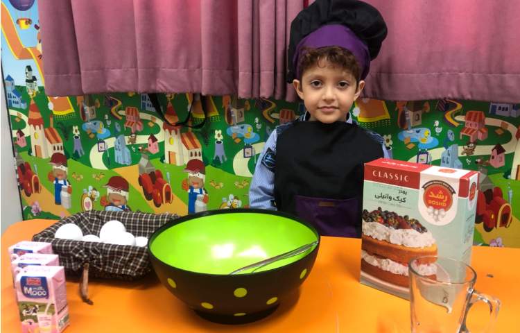 به مناسبت روز جهانی کیک ، کیک پخته شد