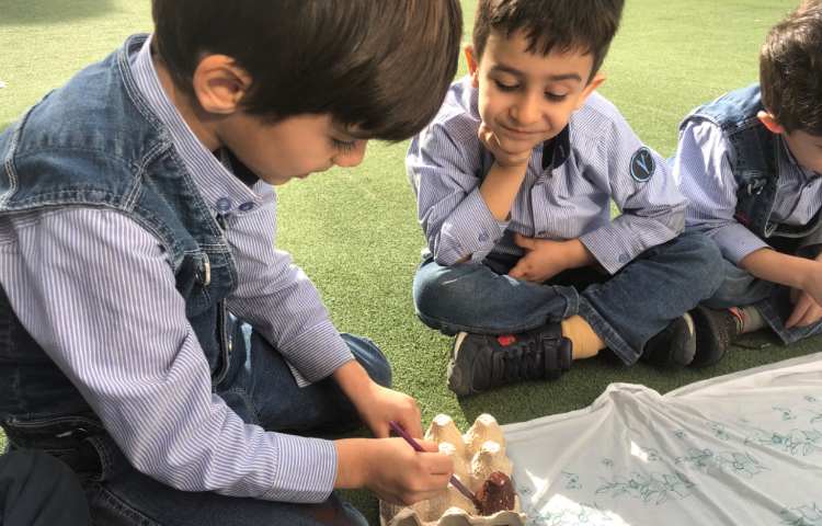 به مناسبت روز کوهستان کوه درست کردیم 2