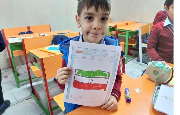 به مناسبت 22 بهمن ،کلاژ پرچم ایران 1