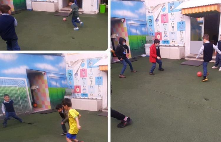 به وقت فوتبال در زنگ ورزش پایه دوم 2