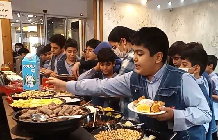 بوفه صبحانه 2