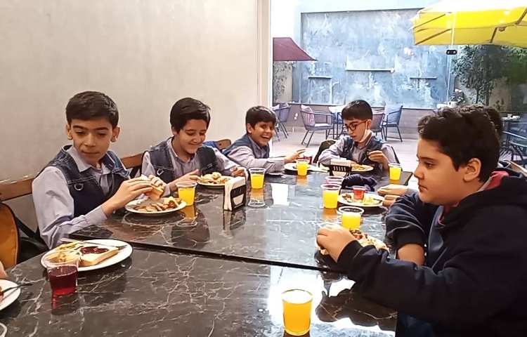 بوفه صبحانه 5