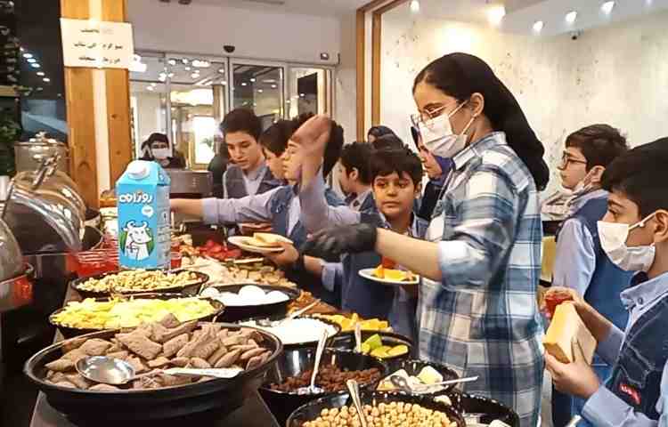 بوفه صبحانه 7