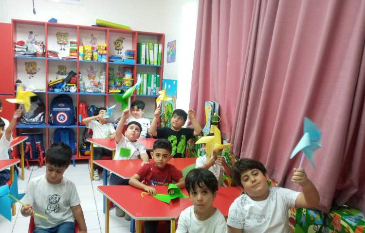 تابستانه/درست کردن فرفره