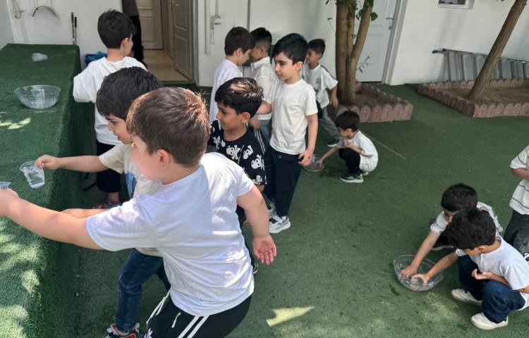 تابستانه:مسابقه آب‌بازی به صورت گروهی 2