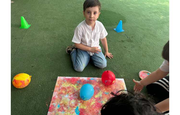 تابستانه:نقاشی بادکنکی 6