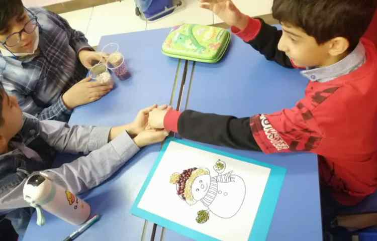 تابلوی حبوبات هفته ملی علوم 4