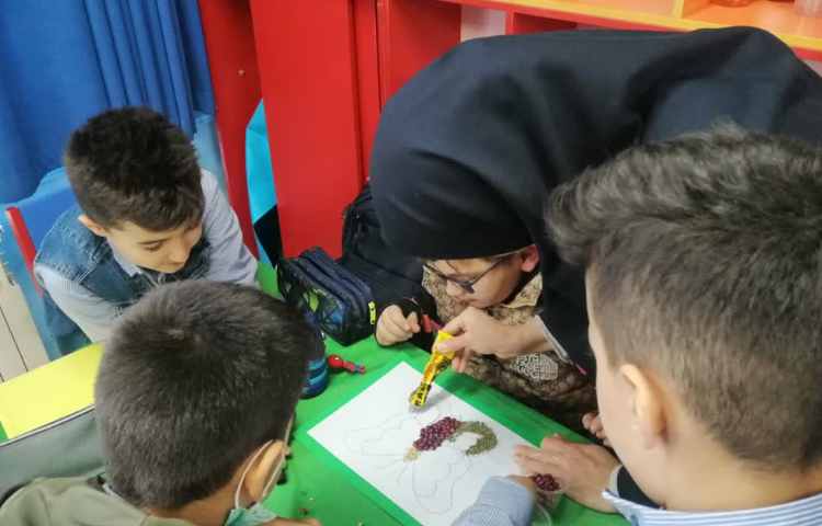 تابلو حبوبات هفته ملی علوم 3