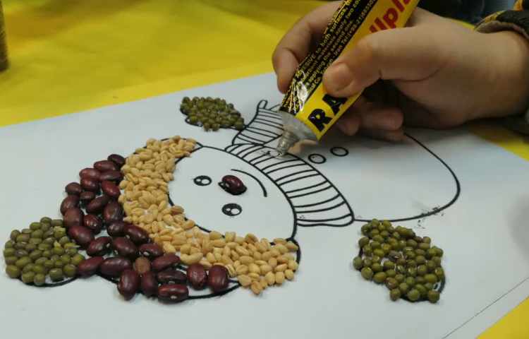 تابلو حبوبات هفته ملی علوم 4