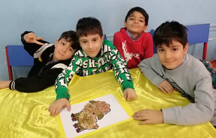 تابلو حبوبات هفته ملی علوم 5