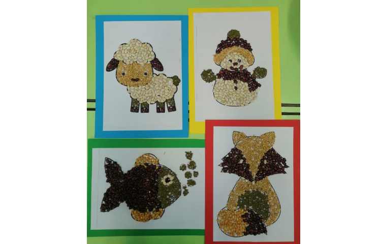 تابلو حبوبات هفته ملی علوم 6