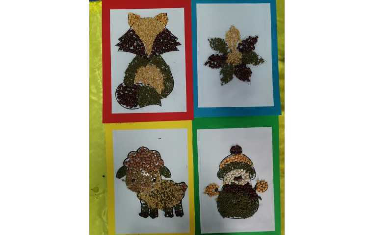 تابلو حبوبات هفته ملی علوم 7