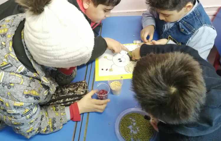 تابلو حبوبات هفته ملی علوم 7