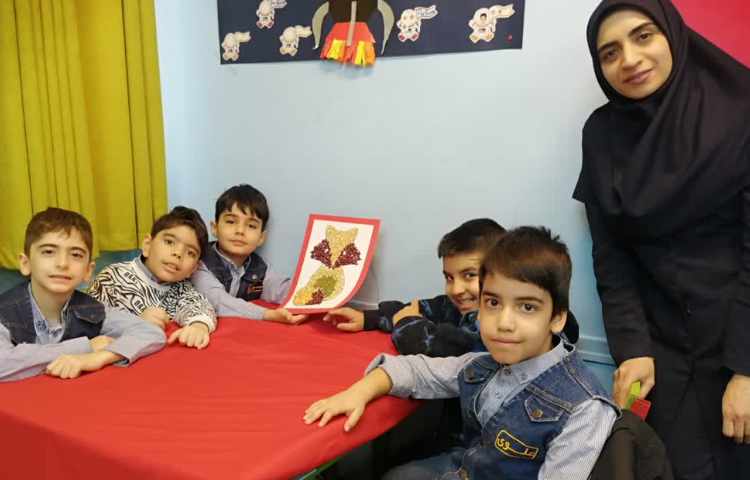 تابلو حبوبات هفته ملی علوم 8