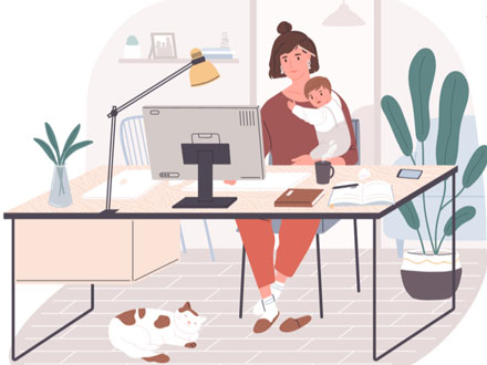 تاثیر اشتغال مادر بر تربیت کودکان